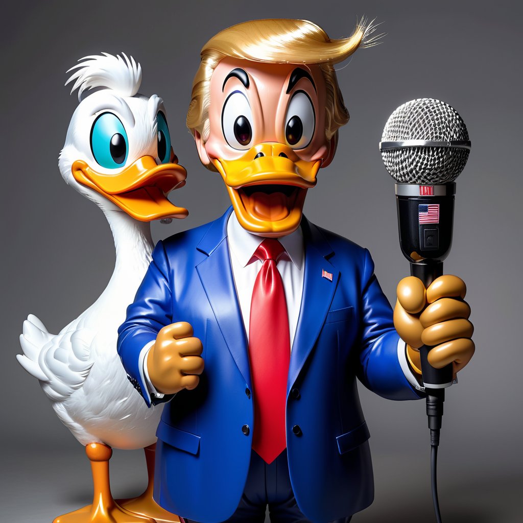 QuackyTrump's tweet photo. QuackyTrump: The crypto with a sense of humor and a touch of Trump. 🦆🇺🇸 #QuackyTrump #DailyQuack #QuackAttack #memecoin #Based #Crypto https://t.co/yBXTJ7iFW0
