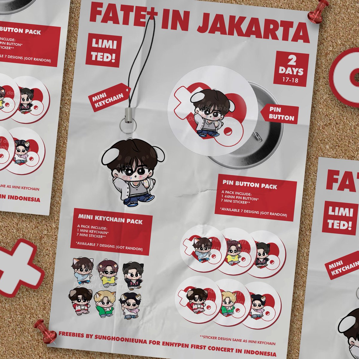 sunghoonieuna's tweet photo. ENHYPEN Fate+ Jakarta

₊˚⊹♡ freebies by gomyangie (ig) / @sunghoonieuna

📍ICE BSD 
📅 August 17-18 2024
⏰ TBA

ᡣ𐭩 first come first get, limited quantity!
ᡣ𐭩 RT &amp; Like
ᡣ𐭩 pls ask nicely💘
ᡣ𐭩 Do not throw / sale it:(

see you there! ᵕ̈

#FATEPLUS_IN_JAKARTA #ENHYPEN https://t.co/dalyaY2Gob