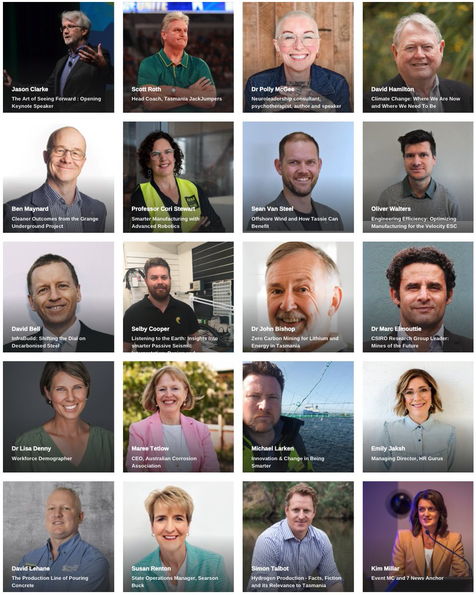 💥 Full Conference Speakers Programs have now been launched for the Tasmanian Employers Conference and the Full 3 Day Business Conference. 

With just 2 weeks to go, it's time to register!

💬 Details: bit.ly/3VQki24

#CleanerSmarterDiverse | July 23-25, 2024