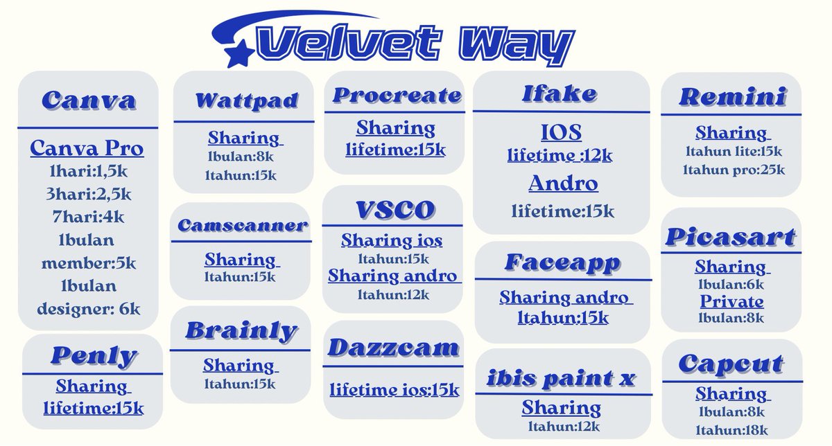 yang mau order app prem aku udh readyy ya,tinggal chat ak aj fastresp juga🤩

wa.me/6285819272790
#zonauangᅠᅠ #Zonajajan