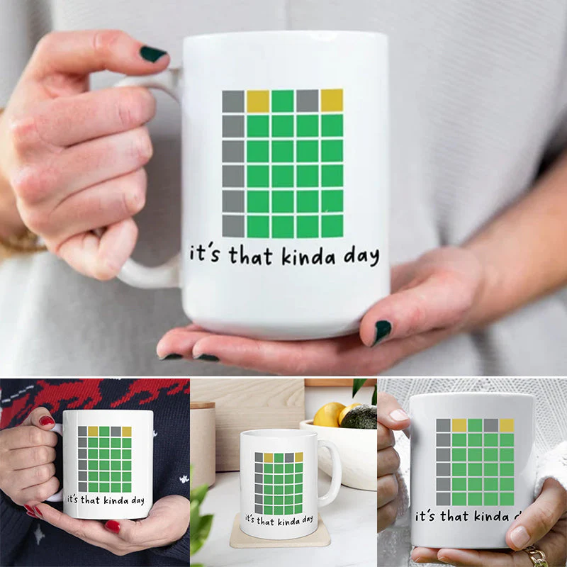 Bolezashop's tweet photo. Start your day with a chuckle with Funny Wordle Mug.
👉 https://t.co/ju03dS8fzG https://t.co/fKQPM4wJ26