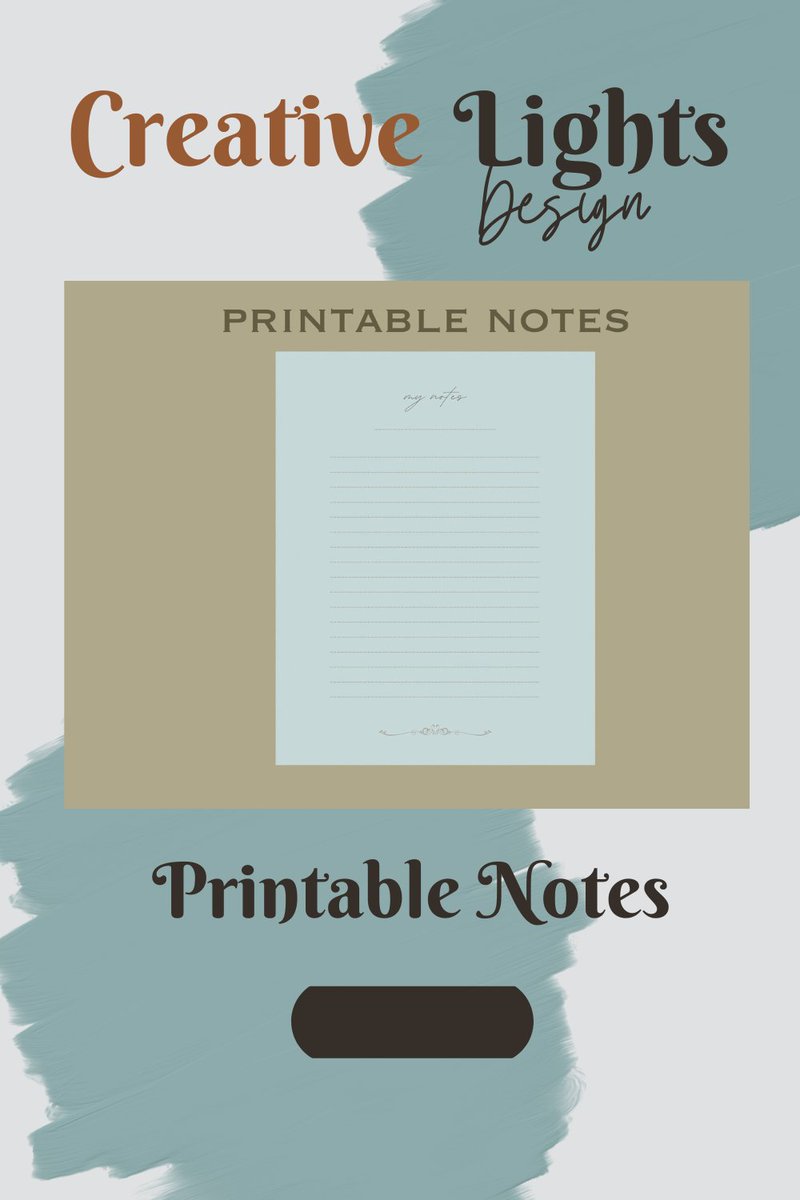 creativelights6's tweet image. Color Printable Notes creativelightsdesign.com/products/color… #Notes #Printable #PrintableNotes #Design #DigitalProducts