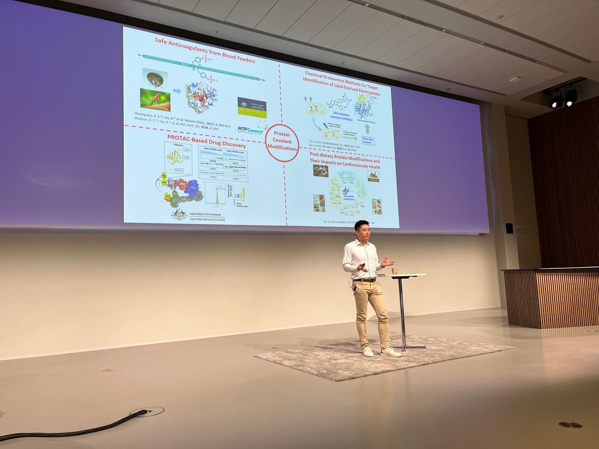 liu_xuyu's tweet image. Huge thanks to Bhavesh for hosting our PI, Xuyu&apos;s visit and talk at Novo Nordisk. It was a great experience to be inspired by the research at Novo Nordisk and the warm, friendly working environment! @bhavs24