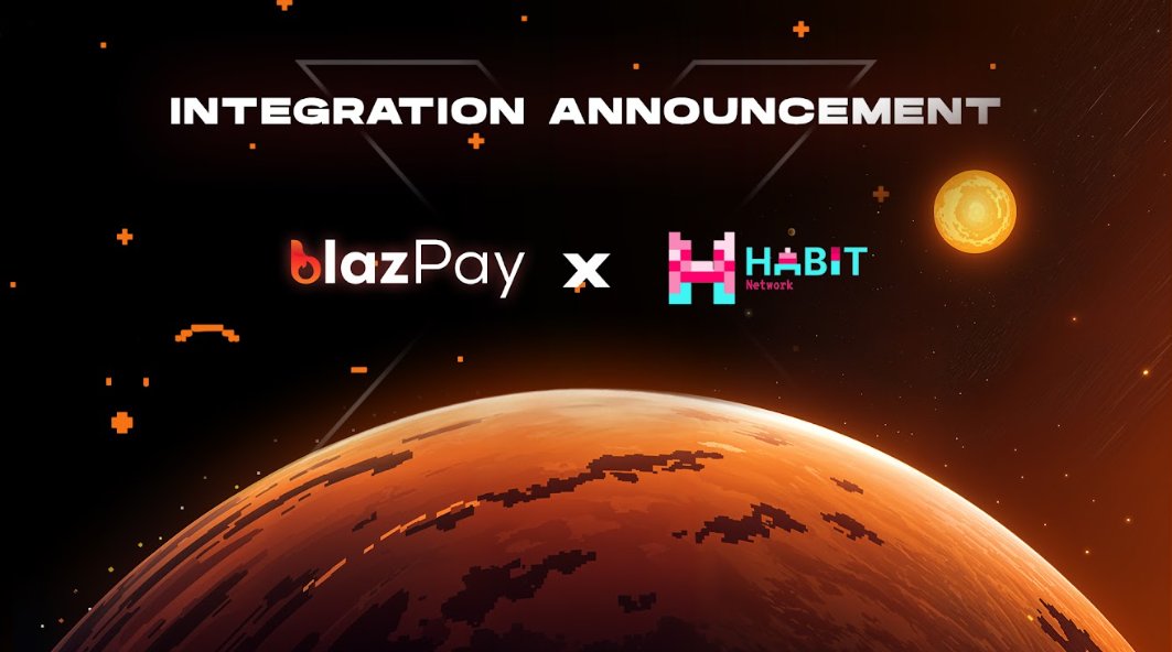 🔥 Exciting announcement! 🔥 <a href="/blazpaylabs/">Blazpay</a> is partnering with <a href="/0xHabitNetwork/">Habit AI Network</a>! 🤝 This collaboration includes co-branding and marketing efforts, and the integration of <a href="/blazpaylabs/">Blazpay</a>' DEX with the @HABITwallet! 

🚀✨ Get ready for a new era in crypto experience! 💼🌐 #HABITToken