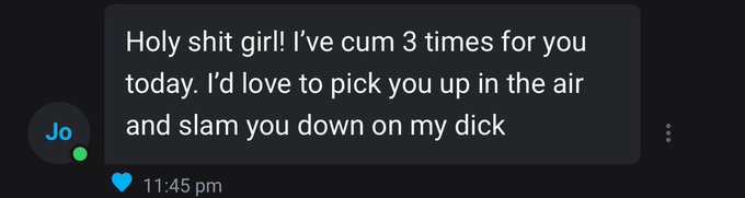 You should be the next to cum for me🥰 https://t.co/JEV8kanuo4