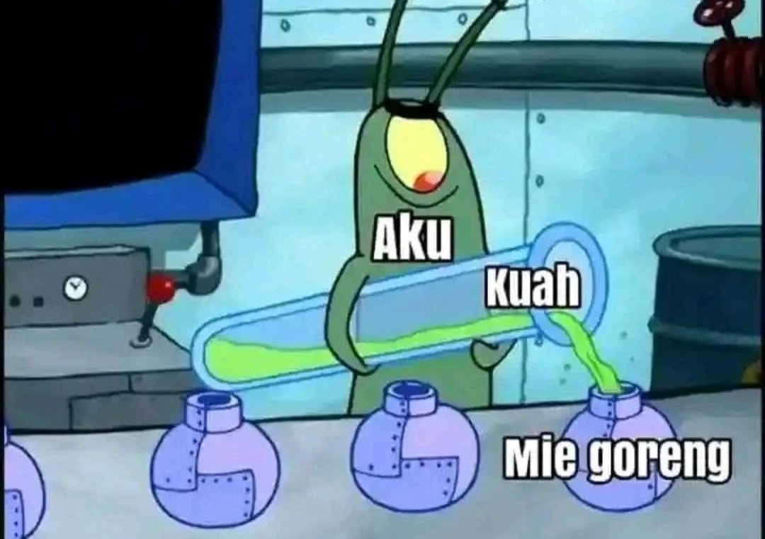 Kalian pernah bikin mie goreng dikasih kuah?