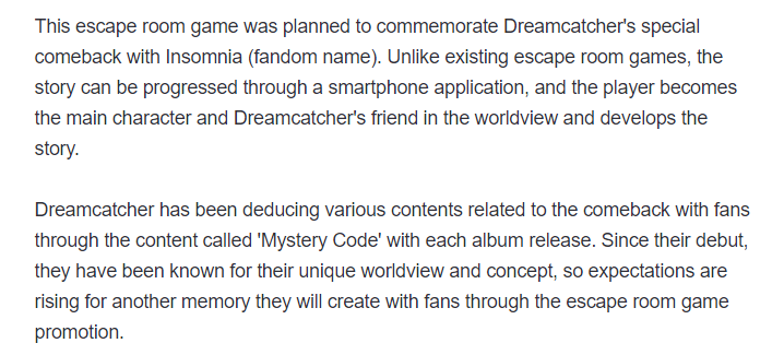 deukaefied's tweet photo. 🚨 Dreamcatcher Comeback Alert! 🚨
Dreamcatcher is launching an exclusive escape room game "VersuS" at Real World Seongsu on the 11th! 🔍📱
Unlike existing escape room games, the story can be progressed through a smartphone application, and the player becomes the main character and Dreamcatcher's friend in the worldview and develops the story. 🌟
'VirtuouS' will be released on various online music sites at 6 PM on the 10th.