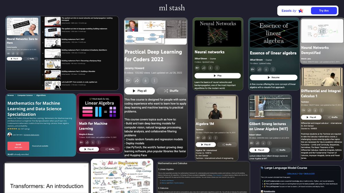 smykx's tweet image. btw here's all good ml resources stacked at one place