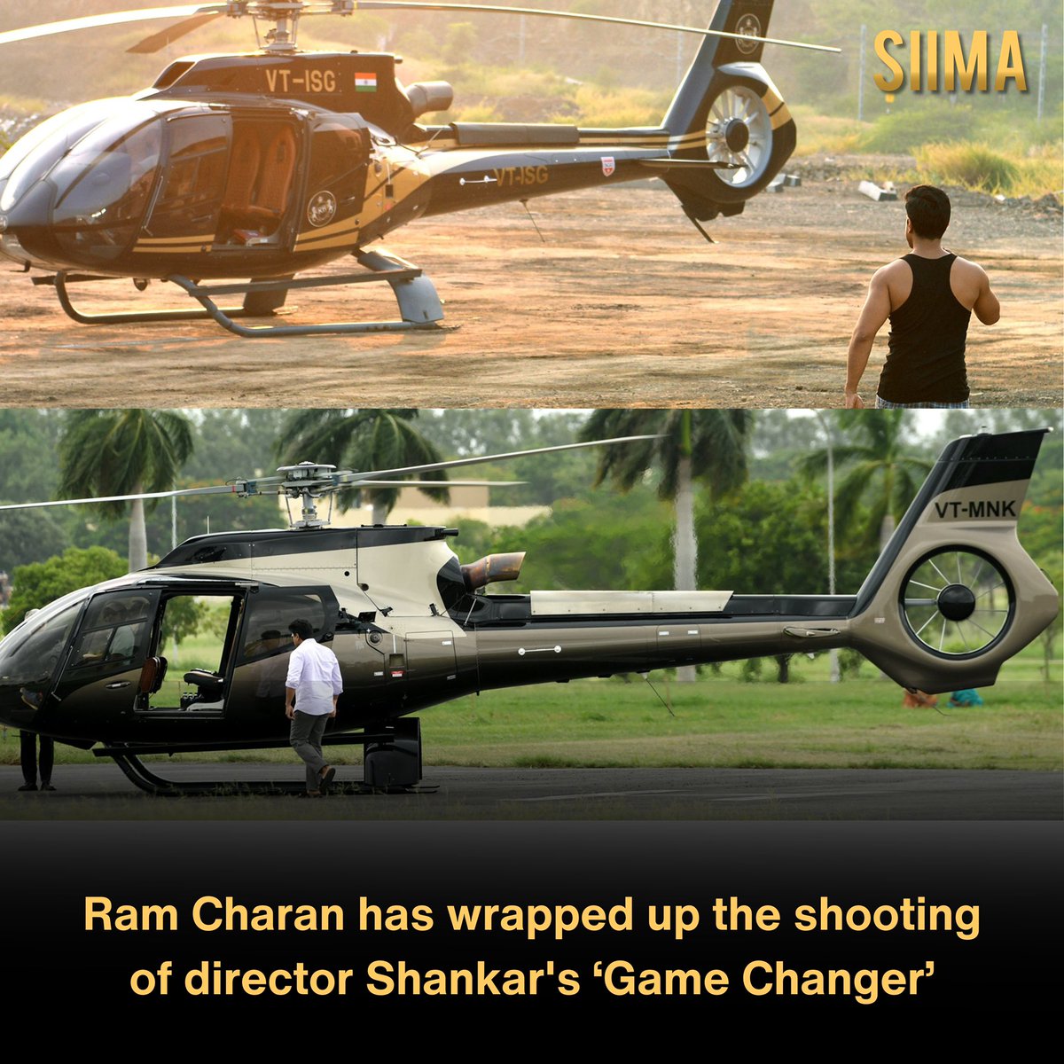 siima's tweet photo. From the first shot to the last, Ram Charan's 'Game Changer' is now ready to hit the screens! Can't wait for the release in the coming months! 🎬🔥
#GameChanger #RamCharan #ShootComplete #Tollywood #siima #FilmLover https://t.co/6y6gXdrJoq