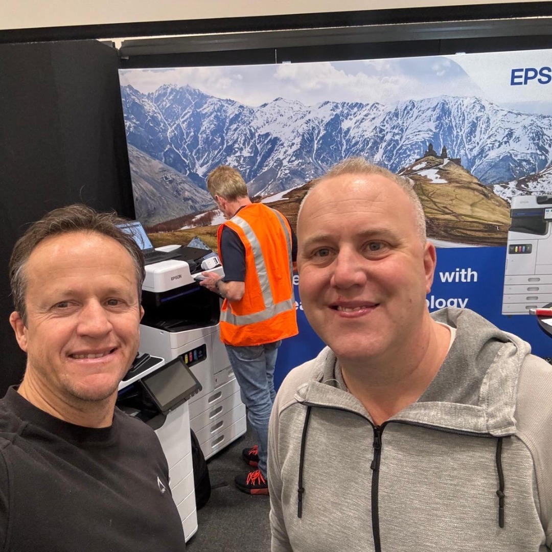 EpsonAust's tweet image. Exciting times at the SA School Business Association – 50th Anniversary Conference!

#epson #epsonaustralia #WorkForceEnterprise #businessinkjet #documentscanners #SASBA