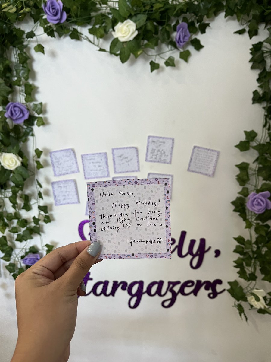 Flowerpuff ๐ผ (@flowerpuffguurl) on Twitter photo A bit late, but thank you <a href="/UkiVioleta2024/">Sanctum est Violeta ๐</a> for hosting Uki Mama's birthday yesterday! I had so much fun! The program was so entertaining and I also got to interact with a lot of fellow stargazers!
You guys are goated! ๐ชผ๐
Looking forward to next year!
#UkiBirthdayCSE2024 A bit late, but thank you <a href="/UkiVioleta2024/">Sanctum est Violeta ๐</a> for hosting Uki Mama's birthday yesterday! I had so much fun! The program was so entertaining and I also got to interact with a lot of fellow stargazers!
You guys are goated! ๐ชผ๐
Looking forward to next year!
#UkiBirthdayCSE2024
