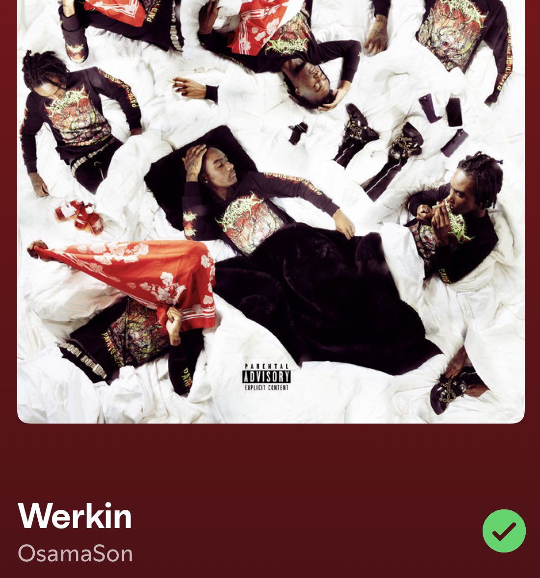 OsamaSonArchive's tweet image. OsamaSon looking at his best song