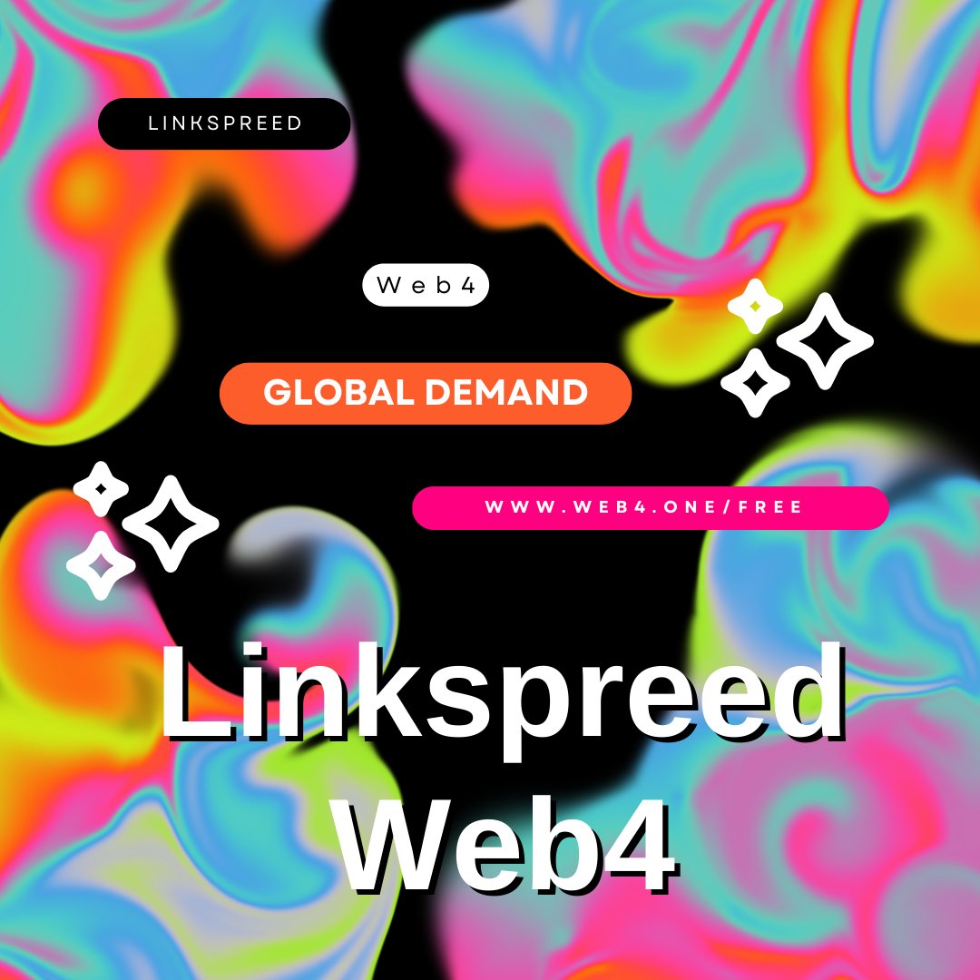 linkspreed's tweet photo. 🚀✨ The demand for #Web4 and #CommunityPlatforms is real! At Linkspreed, we've already brought numerous communities into Web4 with our Always Free Tier Model! 🌐🔗 #Linkspreed #FutureNow #TechRevolution #CommunityPower Let's go! 💪🌟 https://t.co/2LARNYHLdT