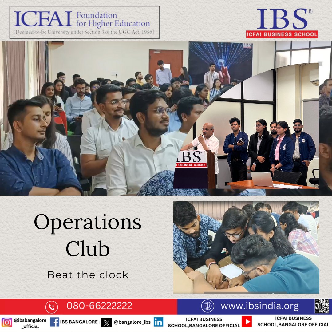 bangalore_ibs's tweet photo. Logistics skills were put to the test at Beat the Clock! Great job to all participants who strategized their way to victory.
#operationsclub #logistics #challenges #supplychain #ibsindia #ibs #icfaibusinessschool #ibsb #ibsbangalore #icfaiuniversity #mbalife #mba2024 #ibsat https://t.co/Drs9gz23fY