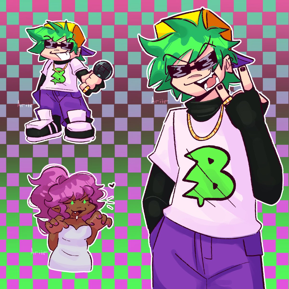 andyyr_draws's tweet photo. B3 def has to be my fav mod of all time #B3FNF #b3bf #b3gf #fnf #fridaynightfunkin #fnffanart https://t.co/D9hopRuf2T