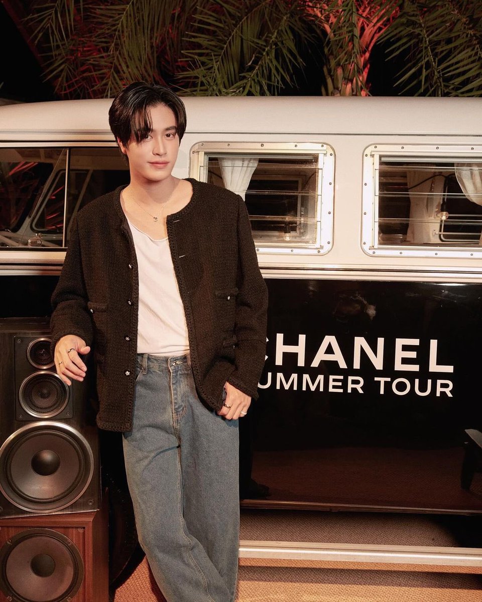 Geminint_family's tweet photo. ♊️IG Update | gemini_nt

Wonderful night with #CHANELSummerTour

@CHANEL #CHANEL 
#Gemini_NT #เจมีไนน์ @gemini_ti https://t.co/foZT6HrsG8