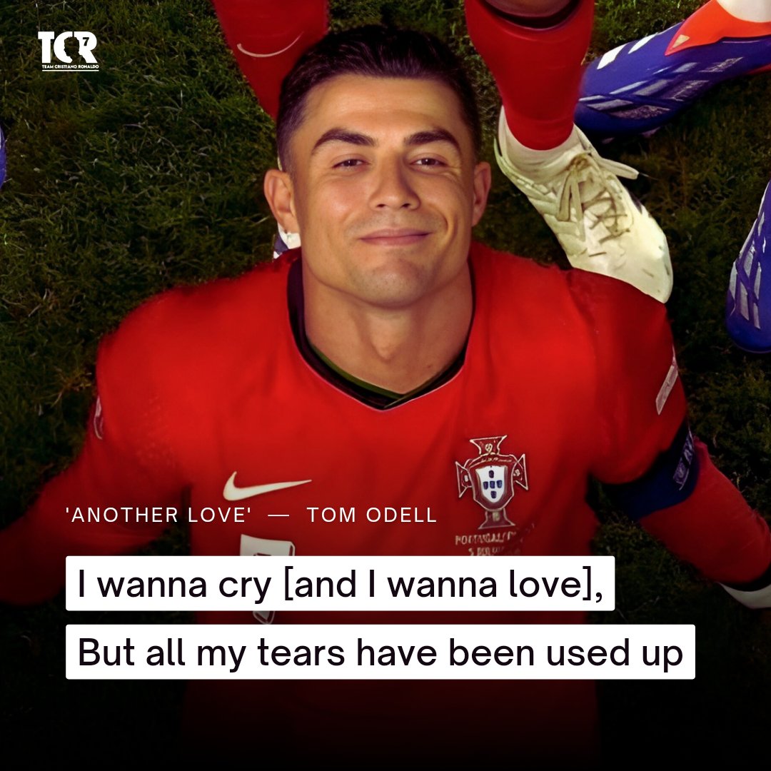 TeamCRonaldo's tweet image. If this moment was a song... 💔