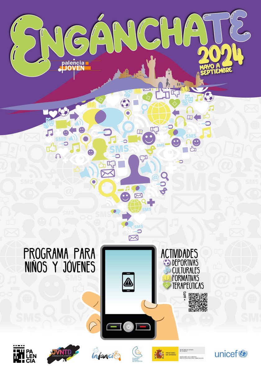 Diseño para el programa #engánchate del Ayuntamiento de #Palencia | drestudio.es