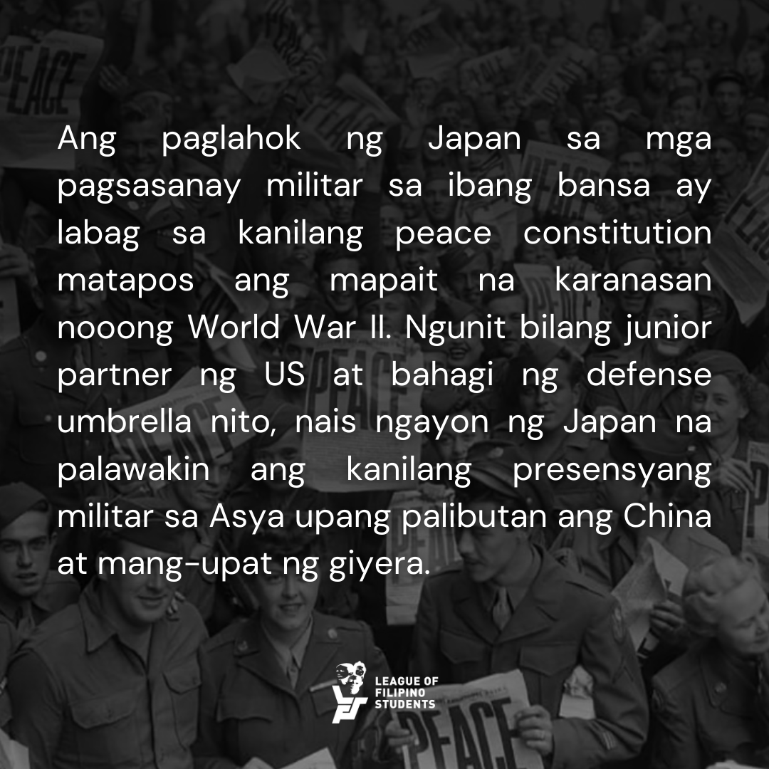 LFSPhilippines's tweet photo. #JunkVFA #USTroopsOutNow https://t.co/IHmcaMJJiY
