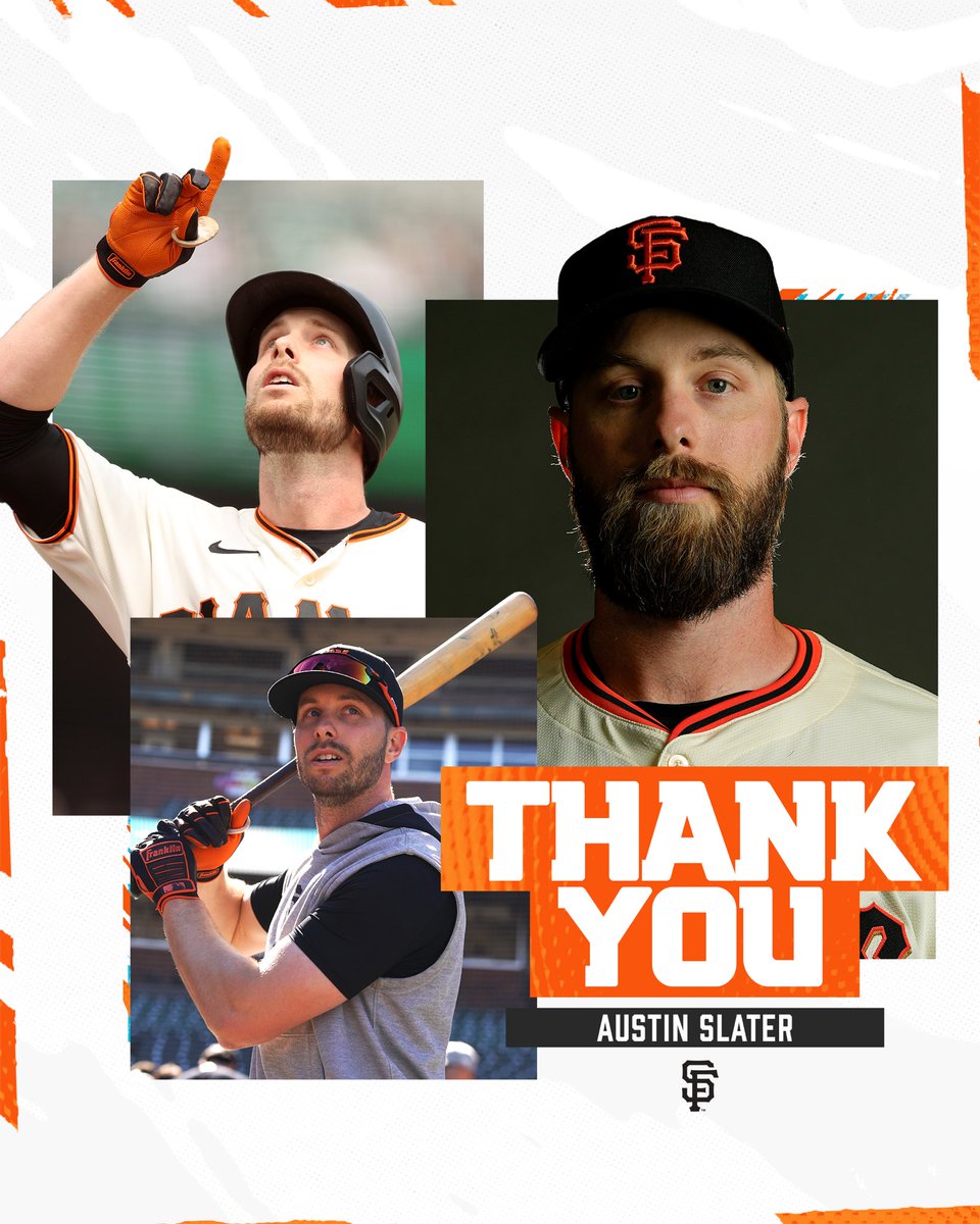For eight memorable years in an #SFGiants uniform and all that you did for our community, we say thank you, Austin 🧡