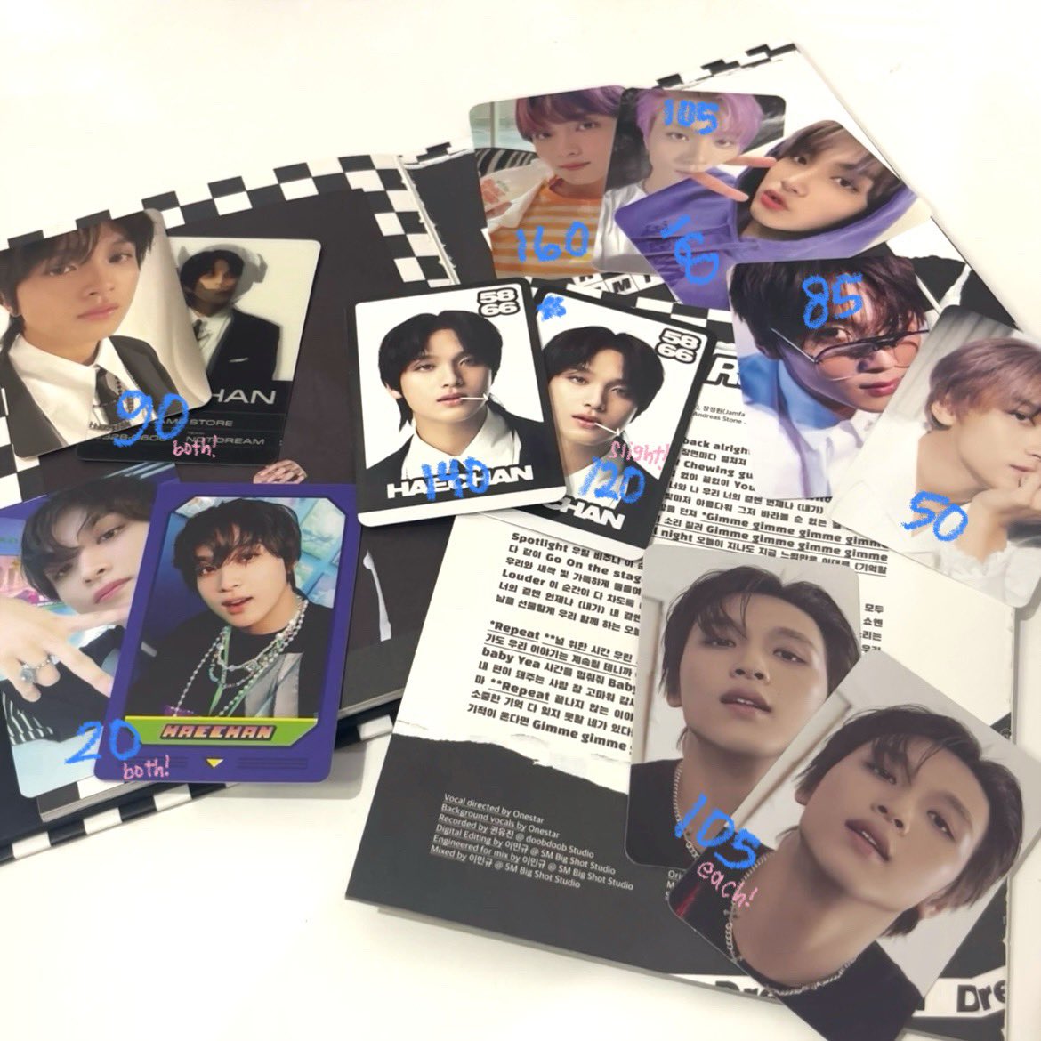— wts ; want to sell ; aab haechan !

   ☆ haechan korek | haechan pilek | haechan milk bottle | haechan mng 2 baddies | haechan hoodie ungu pp sg21 | haechan bfe limited a | haechan dagu concept tc tds 2 | haechan hottracks ayyo | haechan gaming card glitch mode

check thread !