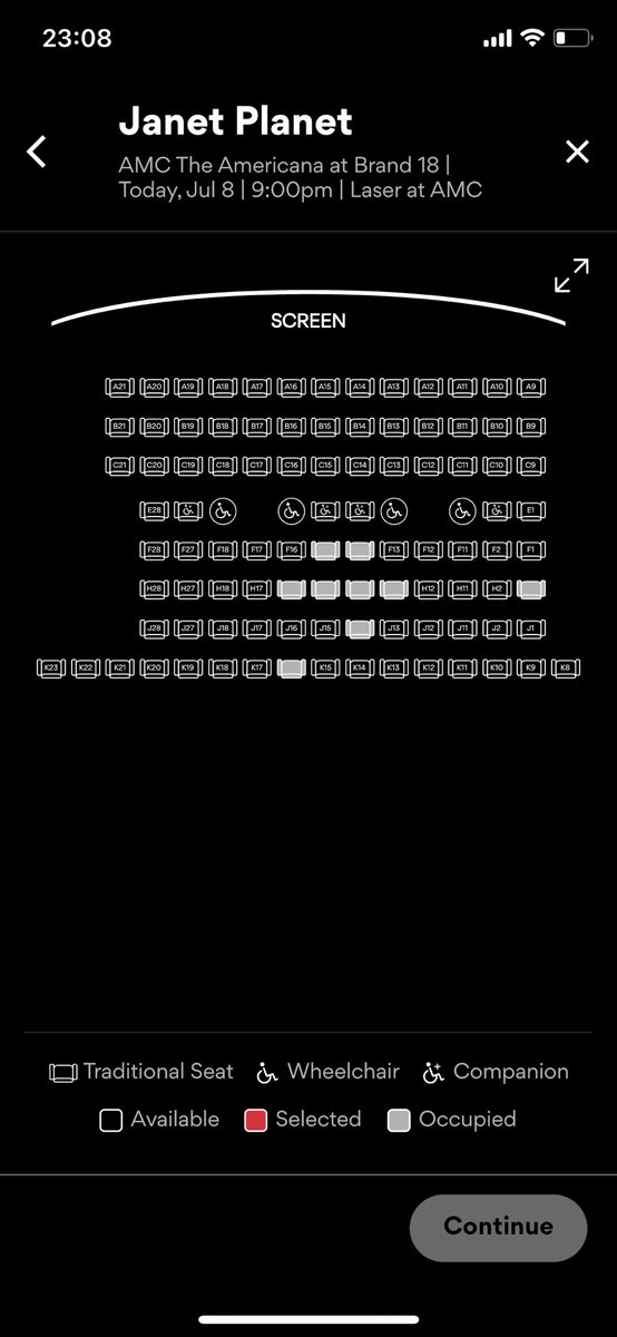 Hey <a href="/AMCTheatres/">AMC Theatres</a> your app truly is horrible for searching for movies playing at your own theaters.

And it’s not just this movie. It’s literally multiple and happens so often I don’t even bother using your app anymore to search.

You should fix that.