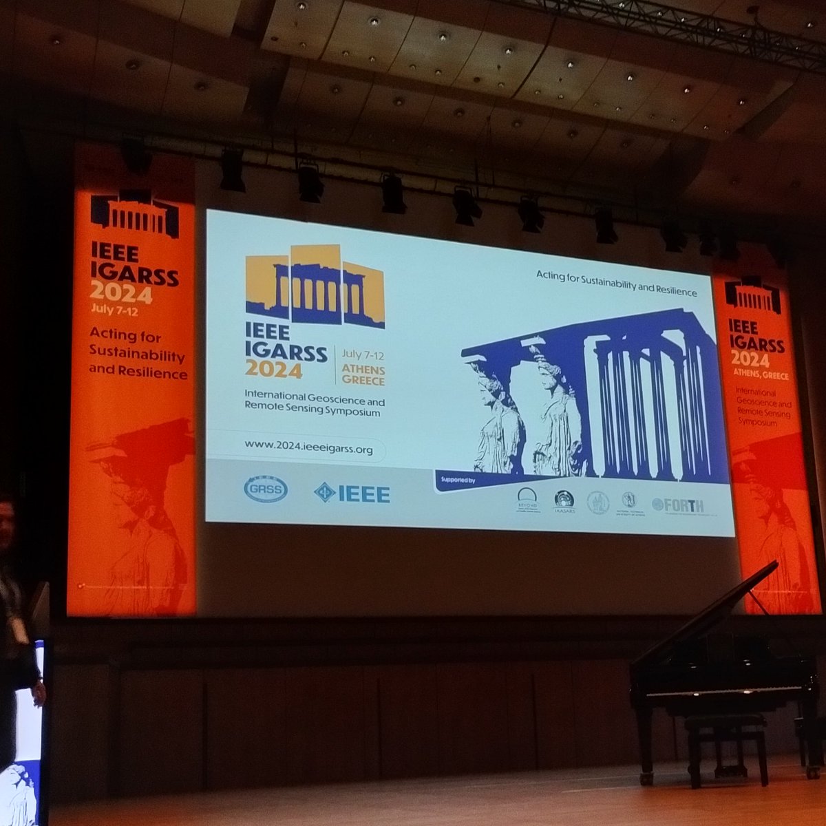 IEEE_GRSS's tweet photo. Good morning from Athens! π¬π·
We are ready with the plenary session starting soon. π
Are you here yet?
Come over to the Megaron Athens International Conference to start. ποΈ
#ieeegrss #IGARSS2024 #AthensConference #PlenarySession #MegaronAthens https://t.co/KPZDbKvYpg