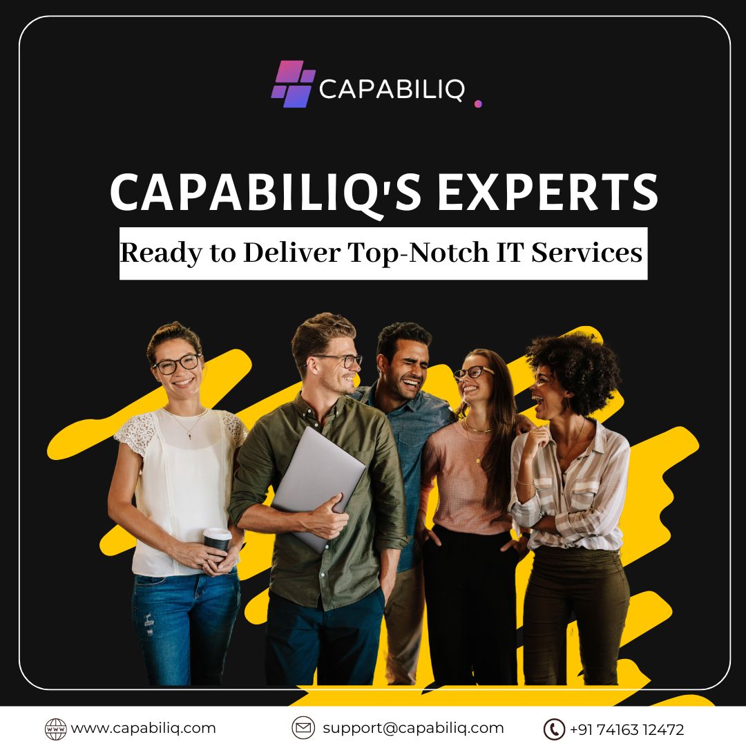 capabiliq's tweet image. Our team is fully equipped and ready to start on your projects. At CapabiliQ, we ensure that our IT experts are always prepared to deliver top-notch solutions for your business needs.

#TeamExpansion #CapabiliQ #ITresource #IToffshoring #techsolution #itoutsourcing #outsourcing