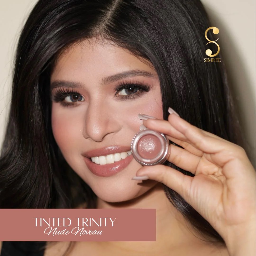 SimreeCosmetics's tweet photo. Let’s transform your look with tinted trinity lip tint instead lipstick https://t.co/1jaCsbtHZw