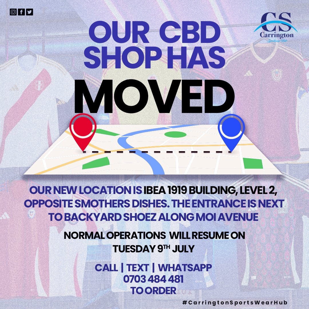 RysperMahigah's tweet photo. Goodmorning Fam...To all our clients &amp; friends... kindly note that this is now the location  our CBD SHOP
Thanks for the understanding &amp; patience the past 1 week.
We truly appreciate.

Back to serving you with 🔥merchandise from Kesho

0703484481

Kindly help a Sis Retweet this https://t.co/ELqBO2zzlS
