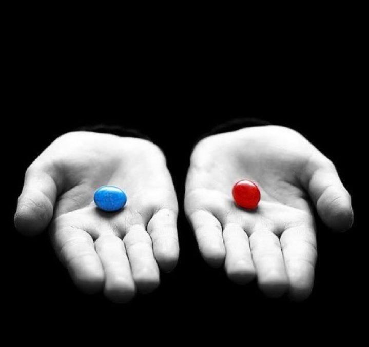 Take the Blue 💙 pill &amp; live for 170 years, take the Red ♥️ pill &amp; receive 70 million dollars , but you will d!e at 60 . Which one will you take mic 🎙️