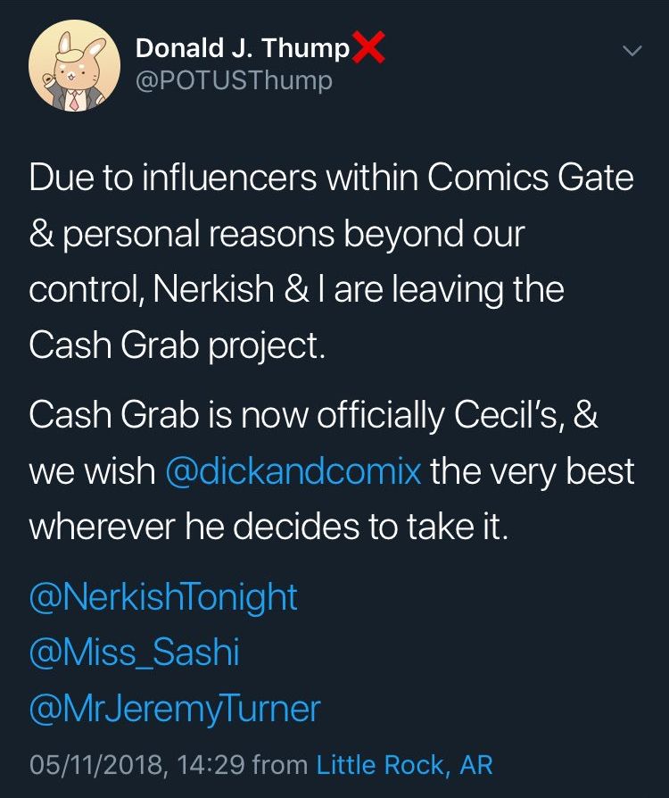 someoneelsesem2's tweet photo. @FFathands @thomasroiloup so this is what #comicsgate considers to be normal to them
if anyone else out there is tired of this shit, support superior indies like #iconic and #kingwolf instead
#comicliberty https://t.co/Zug1y9XRhW