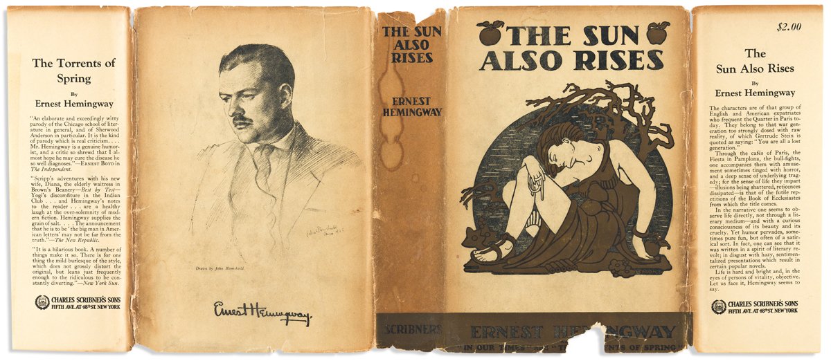 On 27 July, I'll be teaching the first of 3 shared reading + creative writing workshops to coincide w/ the Roger Ackling survey "Sunlight" <a href="/Castle_Art/">Norwich Castle Art</a>. We start in the exhibition and reading from Ernest Hemingway's 1926 debut The Sun Also Rises.  museums.norfolk.gov.uk/article/58797/… (1 of 3)