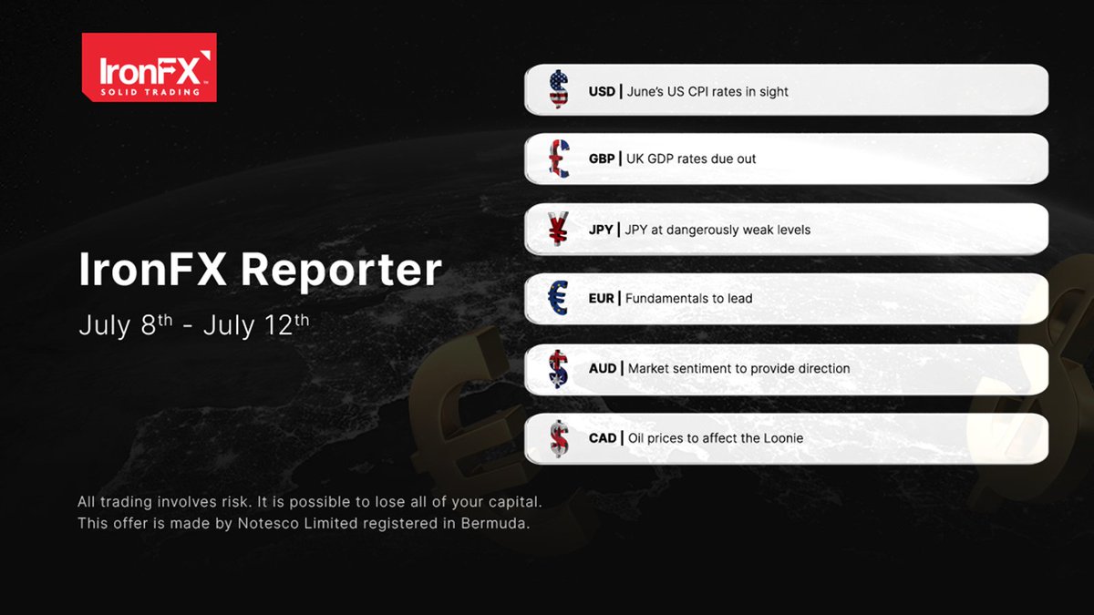 ironfxglobal's tweet image. Financial data to entice traders | July 8th - July 12th

Visit our website and stay updated with the latest financial news ➡️ bit.ly/Financial_News…

#ironfx #ifxreporter #financialnews #trading