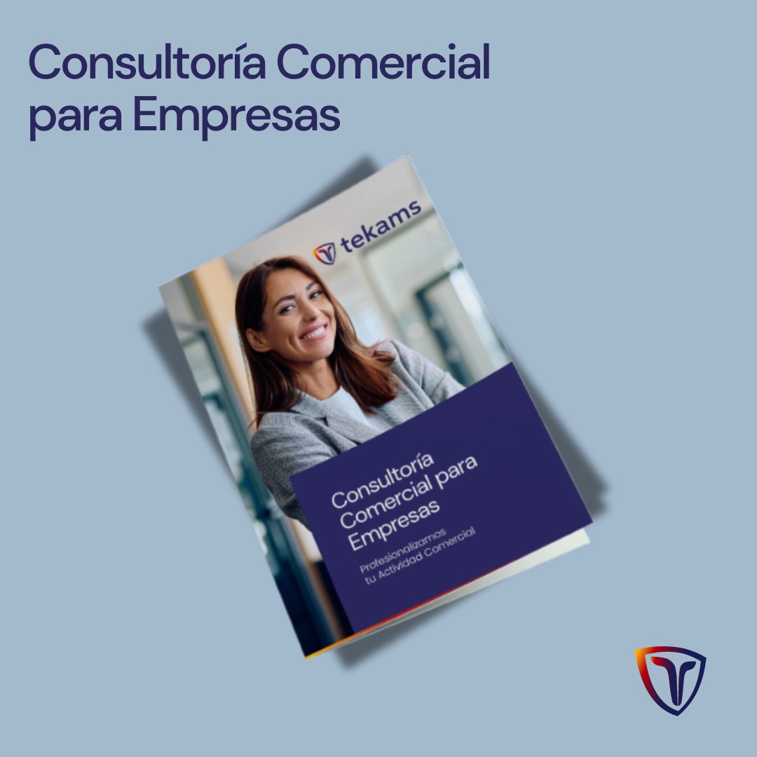 💥 ¡Por fin una Consultoría adaptada a tu Empresa! 💥

Descarga nuestro folleto informativo en 🔹 tekams.com 🔹 e impulsa tus ventas con Tekams 🌟