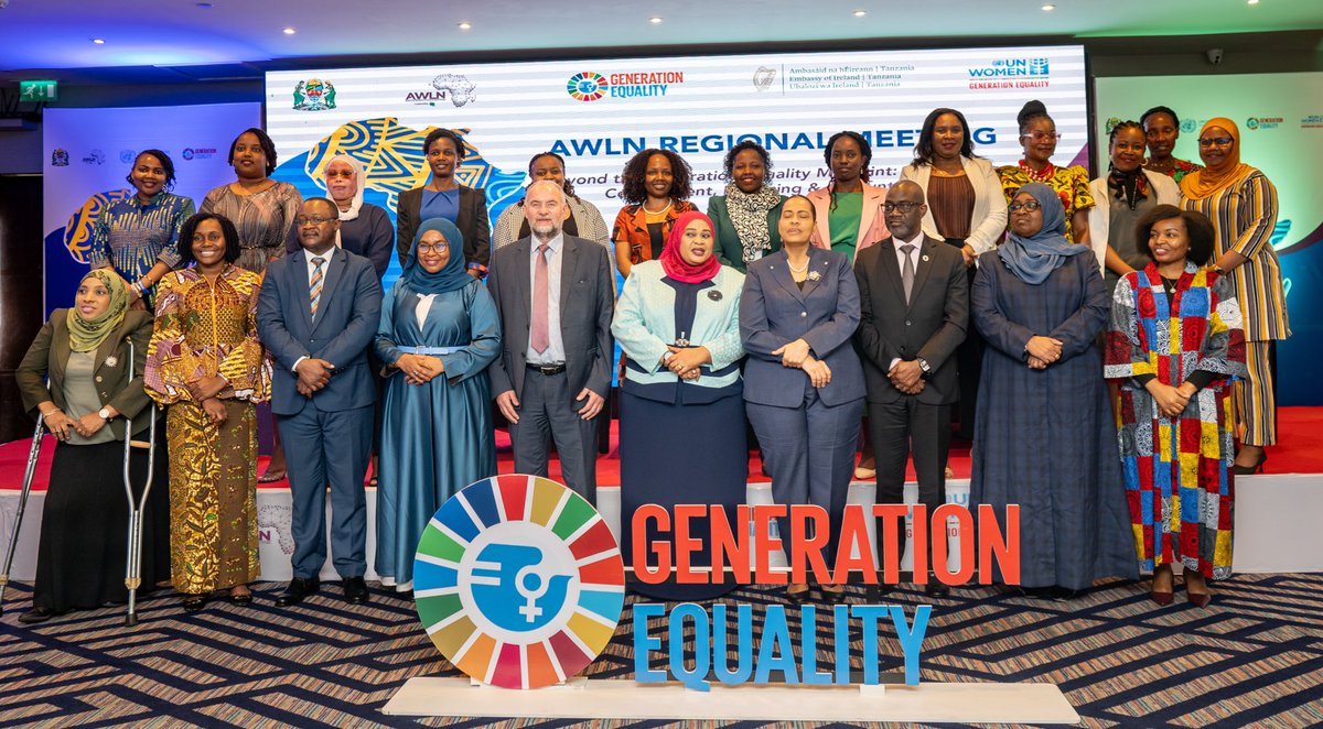AWLN_TZ (@awln_tz) on Twitter photo A group photo of young leaders pillar with the guest of honor and special guest.
<a href="/maendeleoyajami/">WIZARA YA MAENDELEO YA JAMII</a>
<a href="/GenEqualityTZ/">Generation Equality KIZAZI CHENYE USAWA</a>
<a href="/AWLNetwork/">AWLNetwork</a>
#generationequality
#awlntz
#actforequal A group photo of young leaders pillar with the guest of honor and special guest.
<a href="/maendeleoyajami/">WIZARA YA MAENDELEO YA JAMII</a>
<a href="/GenEqualityTZ/">Generation Equality KIZAZI CHENYE USAWA</a>
<a href="/AWLNetwork/">AWLNetwork</a>
#generationequality
#awlntz
#actforequal