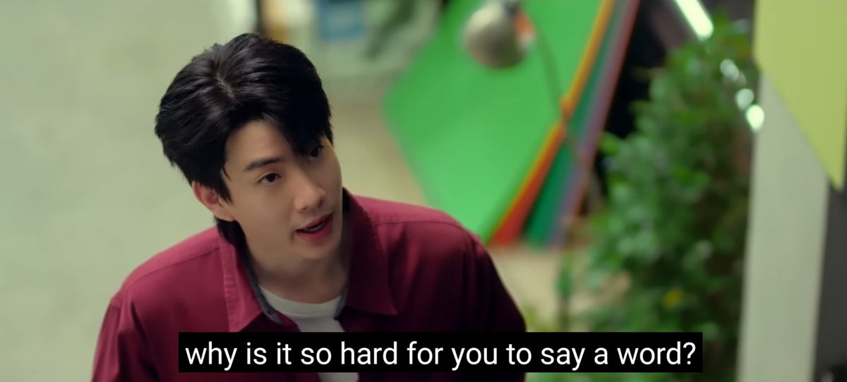 attha1004's tweet photo. here's p'jane being impatient with ryan's slow responses but my delulu self takes this as a sign that when p'jane confesses, he would be like "you don't need to answer now" and "take your time thinking about it"

#TheTraineeSeriesEP2 https://t.co/kWWeboCWrK