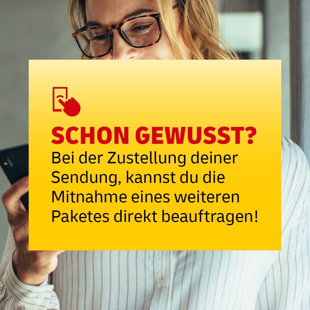 Daumen hoch wer's kennt: Du bestellst ein paar neue 👕 Klamotten, nicht alle passen, und du legst nochmal eine Bestellung nach? 📦 Dann aufgepasst: Über die Paketmitnahme kannst du deine Retoure direkt mit abgeben, wenn dein neues Paket geliefert wird. 🤝 Einfach kostenfrei