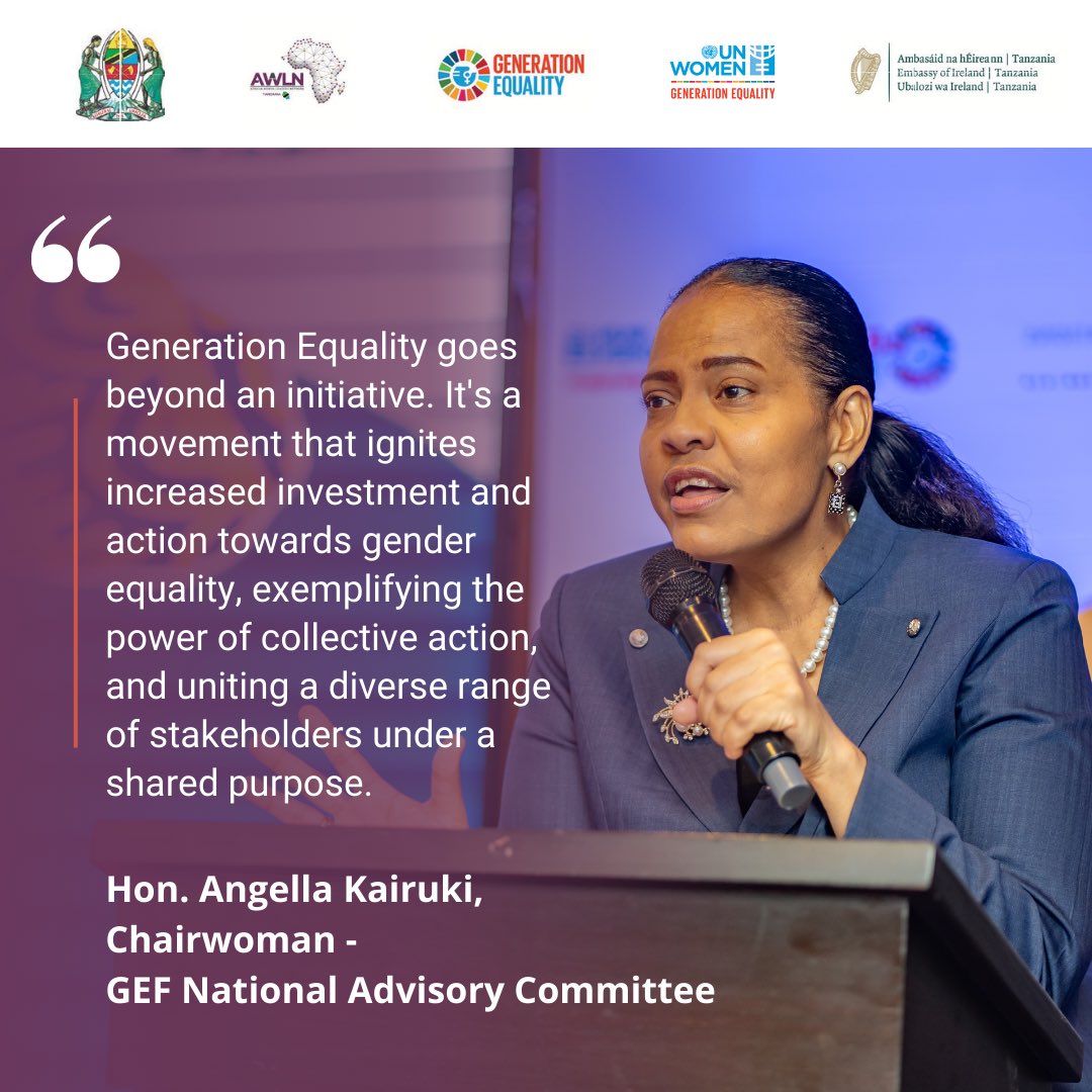 AWLN_TZ (@awln_tz) on Twitter photo Tanzania is making strides in advancing gender equality, however, gaps still exist.
We call for more collective actions between the government, CSO, and private sector to spearhead our progress towards #GenerationEquality by 2030.
<a href="/AWLNetwork/">AWLNetwork</a>
<a href="/maendeleoyajami/">WIZARA YA MAENDELEO YA JAMII</a>
<a href="/GenEqualityTZ/">Generation Equality KIZAZI CHENYE USAWA</a> Tanzania is making strides in advancing gender equality, however, gaps still exist.
We call for more collective actions between the government, CSO, and private sector to spearhead our progress towards #GenerationEquality by 2030.
<a href="/AWLNetwork/">AWLNetwork</a>
<a href="/maendeleoyajami/">WIZARA YA MAENDELEO YA JAMII</a>
<a href="/GenEqualityTZ/">Generation Equality KIZAZI CHENYE USAWA</a>
