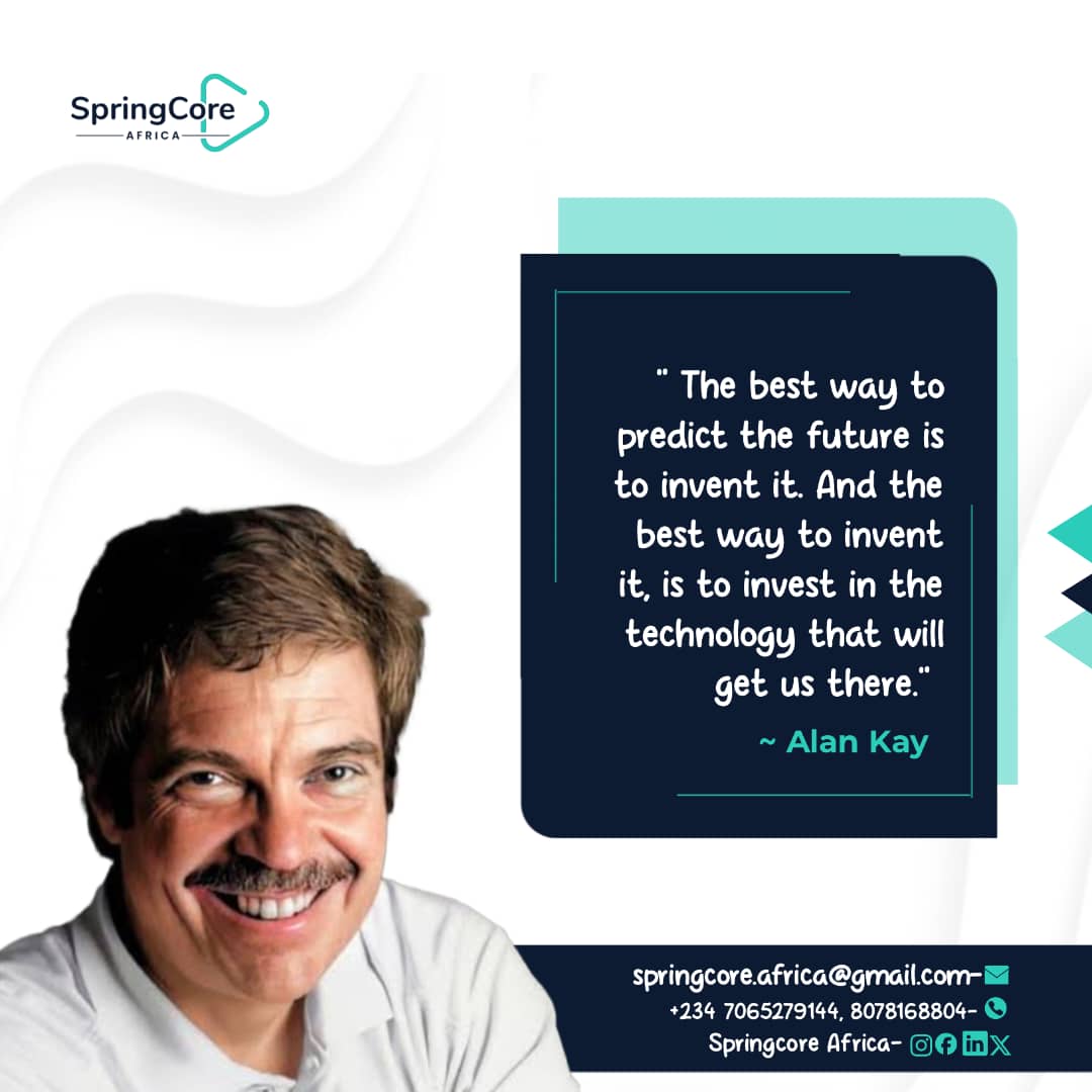 Springcore_Afri's tweet image. Springcore Africa is a premier Tech Institute dedicated to providing cutting-edge training, expert mentorship, and comprehensive career guidance.
#SpringcoreAfrica #TechEducation #SoftwareEngineering #DataScience #CareerGrowth #TechTraining #Mentorship #FutureProof #DigitalSkills