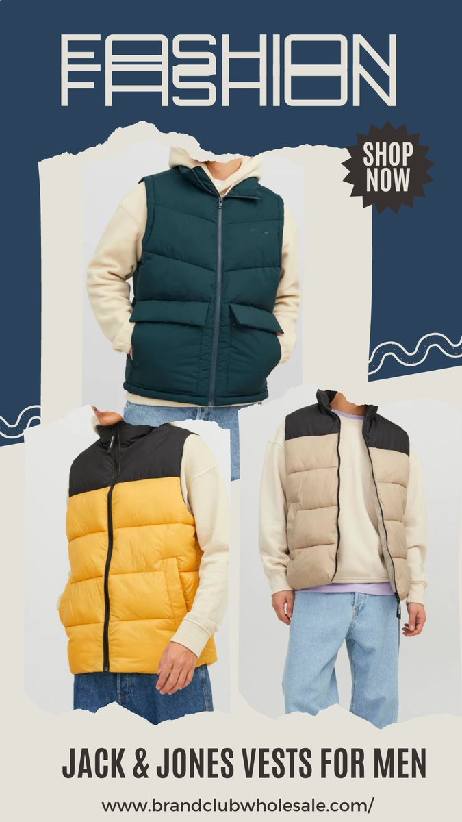 brandclubstore's tweet photo. JACK & JONES vests for men.
For more details, photos or videos please feel free to contact us by private message ππ·
#brandclub #wholesale #b2b #style #menvest #follownew #colors #worldwide #lithuania https://t.co/IsMPXiXRn9