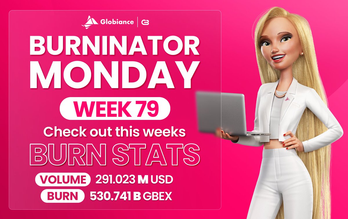 Summer's here but it's not just the weather heating up; 
it's 🔥🔥🔥 Burrrrninator Monday!! 🔥🔥🔥 

As always, Globiance deflationary #GBEX token has been burning away all week long - reducing the GBEX supply to ashes! ♨️ Each Burninator Monday marks another milestone in our