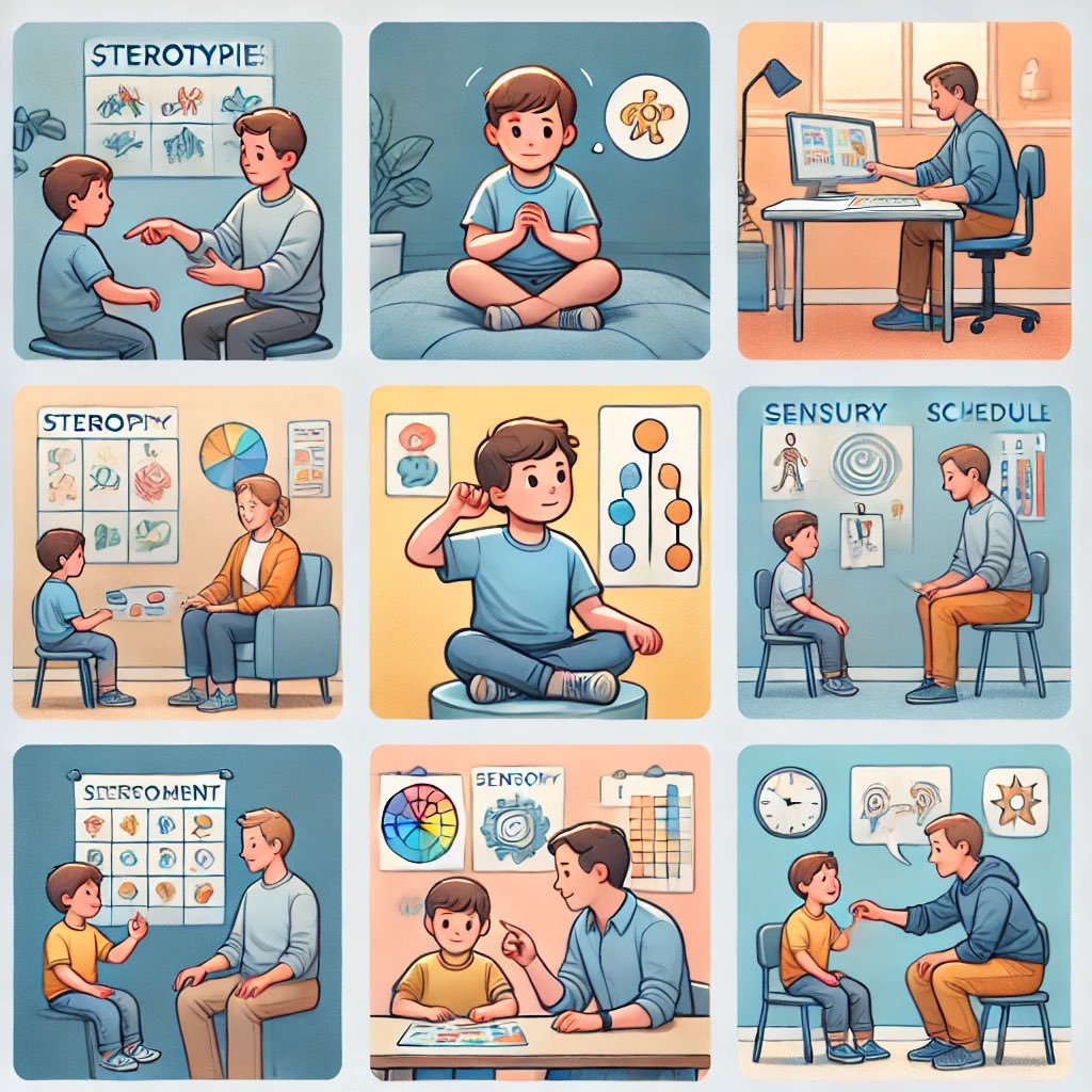 ⁉️ ¿Qué son las estereotipias y cómo se manejan en el TEA?

⚠️ Las estereotipias son movimientos repetitivos, rítmicos y sin un propósito aparente que son comunes en personas con TEA. Estos comportamientos pueden incluir movimientos de las manos, balanceo del cuerpo, giros,