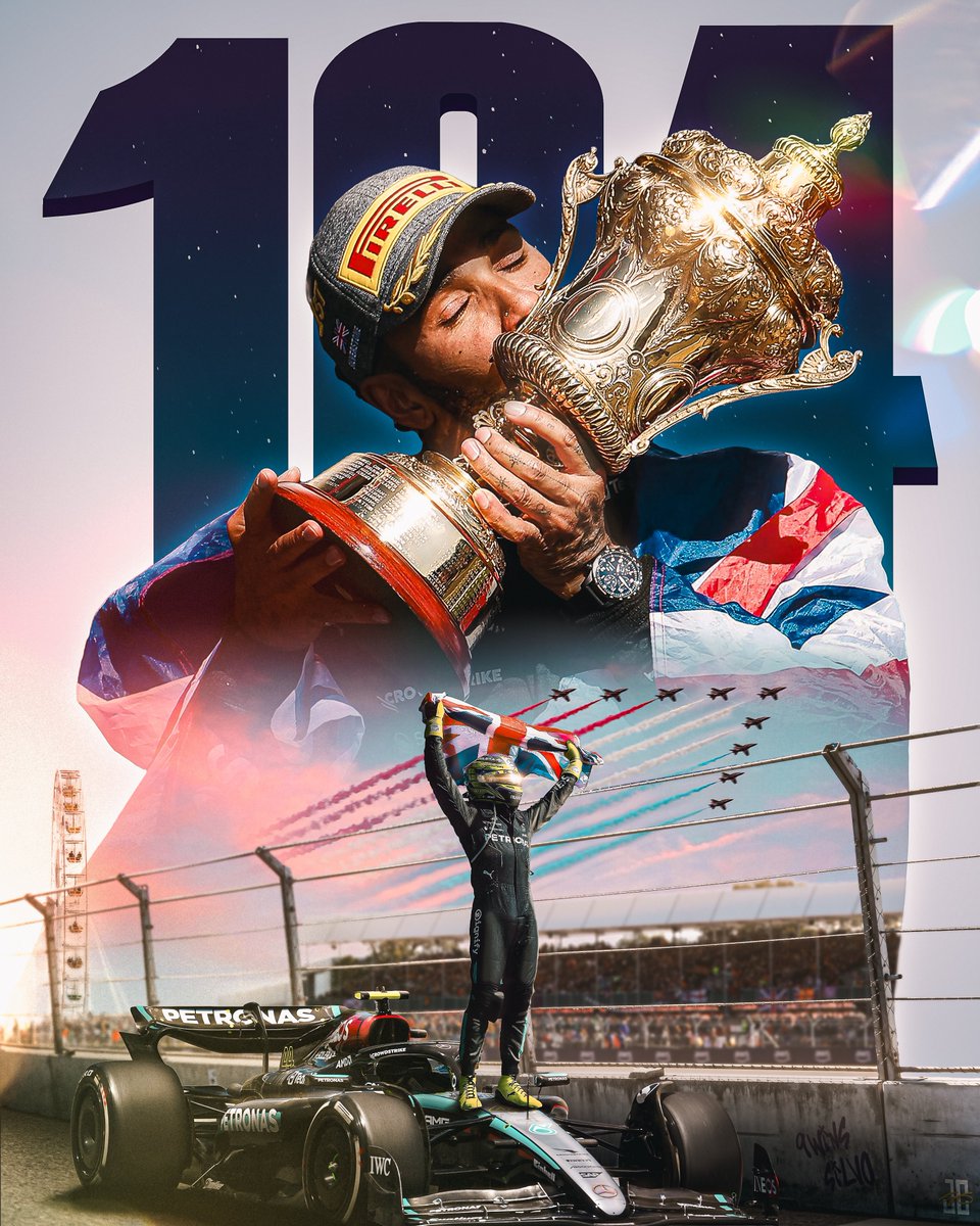 Don’t call it a comeback - he’s been here for years.

A record 9th win at his home circuit, 104 wins, and 199 podiums! 

Form is temporary, but class will always be permanent 💜💛

#TeamLH