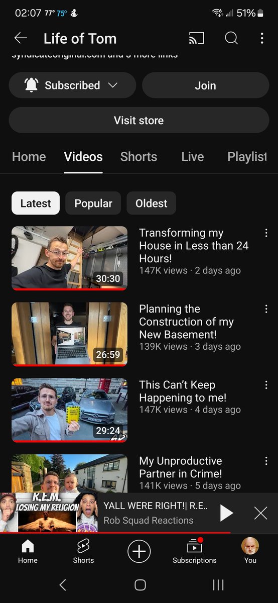 MrC1ean's tweet photo. @Syndicate I've been subscribed since before the house purchase.  Thank you for all the great content. I miss everyday videos. But,  maybe I'm just a bit selfish, haha! https://t.co/SkS2S7jhxP