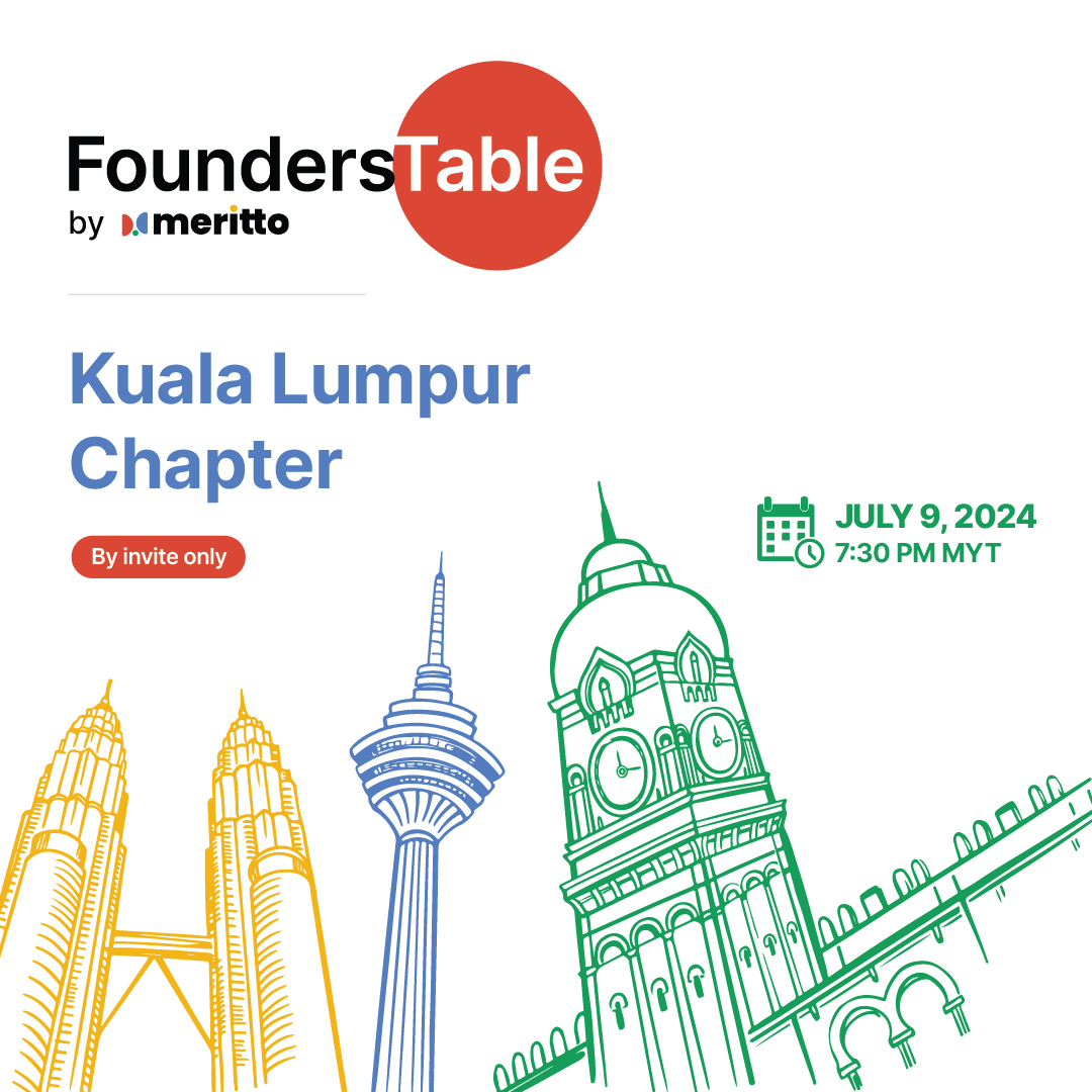 We believe in the power of genuine connections and organic conversations. And, #FoundersTableByMeritto provides the perfect setting – a relaxed atmosphere where education visionaries and leaders come together and network over great food and drinks. And, here we are with the first