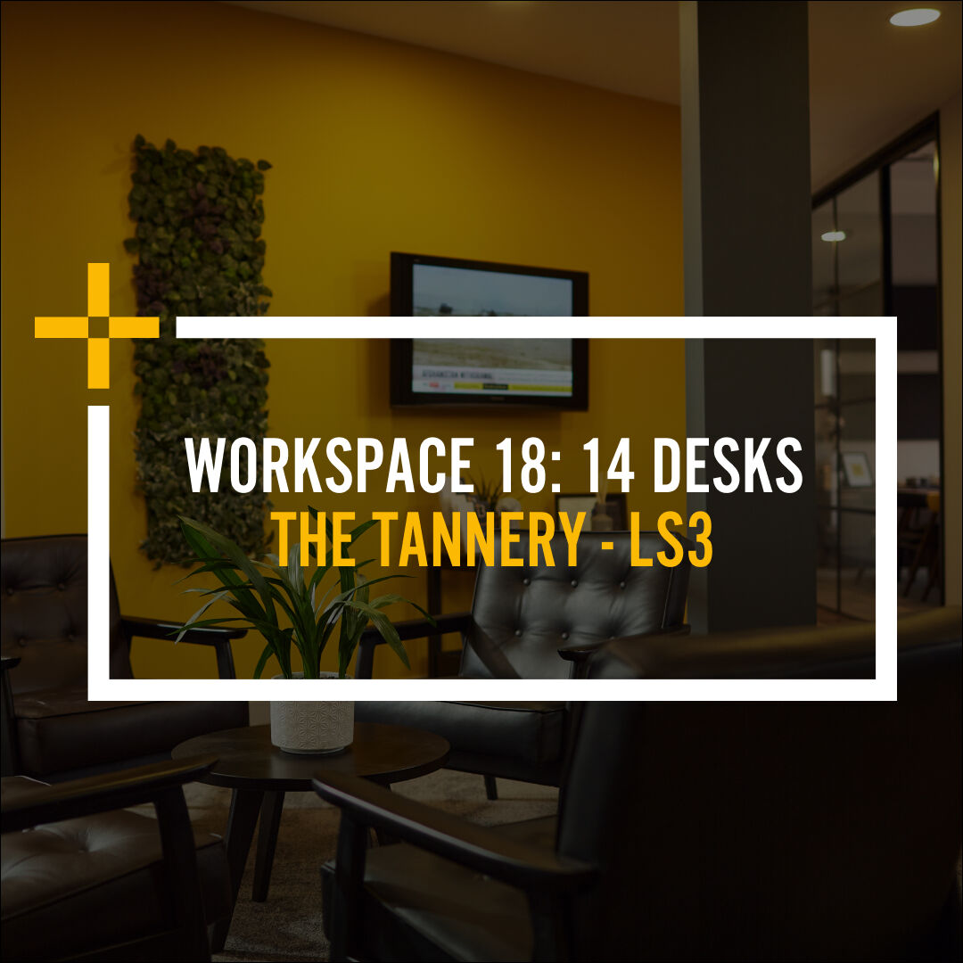 Located in The Tannery, on the fringe of Leeds city centre, this workspace has dual aspect floor to ceiling windows, comes fully furnished with scope to be really creative with its layout and features 5Mb of dedicated bandwidth. 

Book a viewing today:
bit.ly/3Lj7085