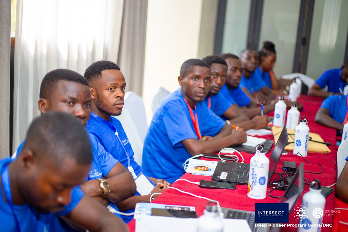 JClaude_magugu's tweet image. #Intersect_MBO #DRep Pionner workshop programm Hosted in Goma by Goma Wada Hub @StakeGoma @martin_musagara
DRep D.R.COngo.
We did it, we are leader and Pionner to emprove Cardano Ecosystm via #Intersect✌🏿🖥️🖱️
