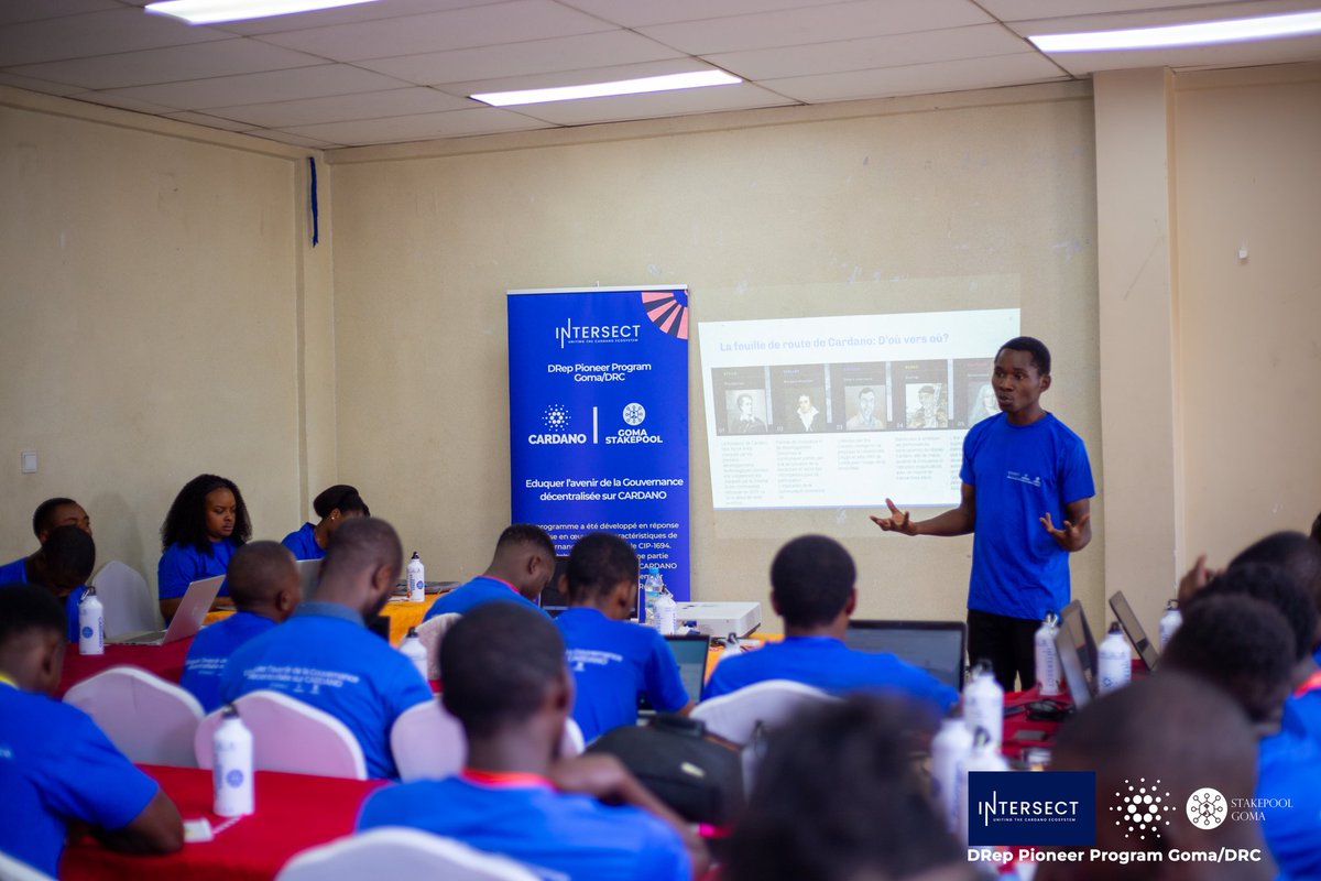 JClaude_magugu's tweet image. #Intersect_MBO #DRep Pionner workshop programm Hosted in Goma by Goma Wada Hub @StakeGoma @martin_musagara
DRep D.R.COngo.
We did it, we are leader and Pionner to emprove Cardano Ecosystm via #Intersect✌🏿🖥️🖱️