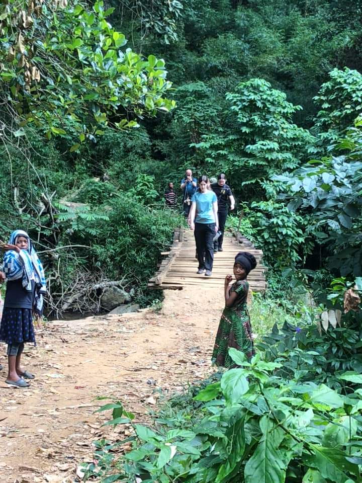 After a busy day venturing to our new camp, it was nice to take a cool morning stroll through the Amani Reserve and a local village. River crossings &amp; steep inclines paved the way to the final destination of Chemka Waterfall. We enjoyed taking in the views! @trueadventureuk